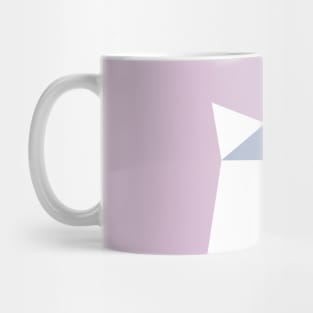 Peek-a-Boo Bear on Lavender with Pale Blue Cap Mug